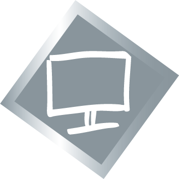 Illustration eines Bildschirms