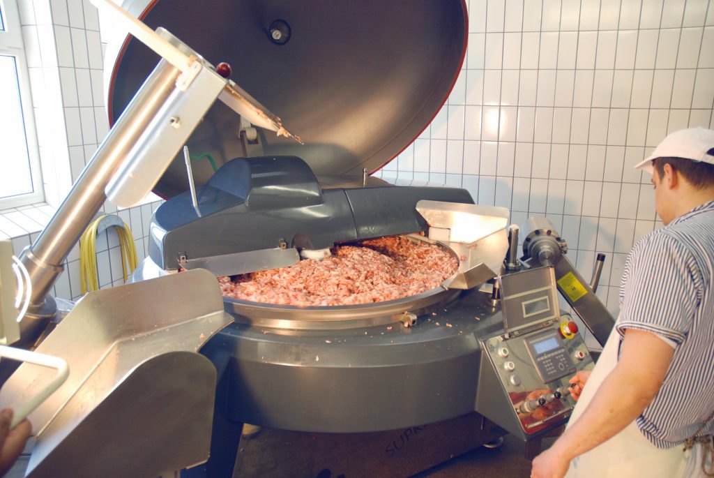 Muster Produktaufnahme in Maschinenhalle